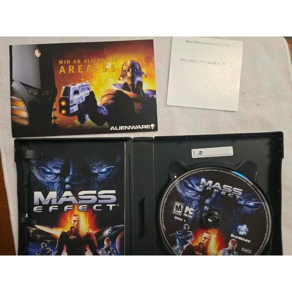 Mass Effect PC 2008 With Manual  Pre-Owned